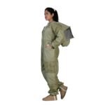 ApisWear EcoShield green ventilated bee suit 3-layer mesh coverall