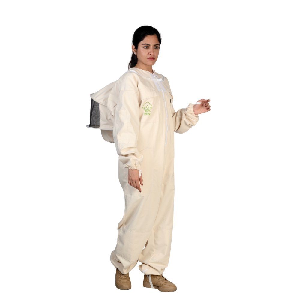 ApisWear DualGuard cotton beekeeping suit 100% cotton two-tone coverall